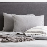 Chiswick Living Harlan Organic Cotton Jersey Standard Pillowcases