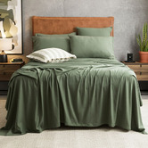 Chiswick Living Harlan Organic Cotton Jersey Sheet Set