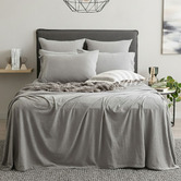 Chiswick Living Harlan Organic Cotton Jersey Sheet Set