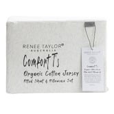 Chiswick Living Harlan Organic Cotton Jersey Fitted Sheet Set