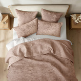 Chiswick Living Wood Bramble Velvet Coverlet Set