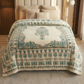 Chiswick Living Printed Zendal Vega Velvet Large Blanket