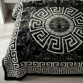 Chiswick Living Printed Montague Velvet Large Blanket