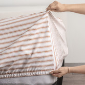 Chiswick Living Caspian Organic Cotton Percale Sheet Set