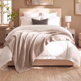 Chiswick Living Freida Washed Cotton Waffle Blanket