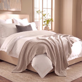 Chiswick Living Freida Washed Cotton Waffle Blanket