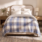 Chiswick Living Ferice Yarn-Dyed Washed Cotton Waffle Blanket