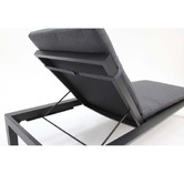 Oakglen Outdoors 2 Piece Dallas Outdoor Sun Lounger &amp; Side Table Set