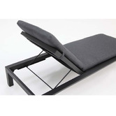 Oakglen Outdoors 2 Piece Dallas Outdoor Sun Lounger &amp; Side Table Set