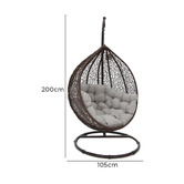 Oakglen Outdoors Kakadu Aluminium Hanging Chair