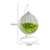 Oakglen Outdoors Kakadu Aluminium Hanging Chair