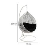 Oakglen Outdoors Kakadu Aluminium Hanging Chair