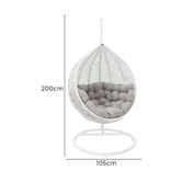 Oakglen Outdoors Kakadu Aluminium Hanging Chair