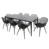 Oakglen Outdoors Celeste Outdoor Dining Table &amp; Chair Set