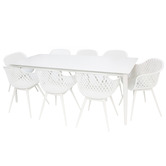 Oakglen Outdoors Celeste Outdoor Dining Table &amp; Chair Set