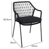 Oakglen Outdoors Anya Outdoor Dining Chairs