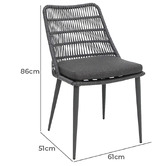 Oakglen Outdoors Irina Outdoor Dining Chairs