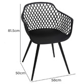 Oakglen Outdoors Celeste Outdoor Dining Table &amp; Chair Set