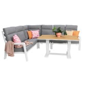 Oakglen Outdoors 5 Seater Cyra Outdoor Modular Lounge Set