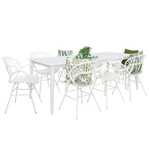 Oakglen Outdoors 8 Seater Bernia Outdoor Dining Set
