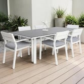 Oakglen Outdoors 6 Seater Athena Outdoor Dining Set