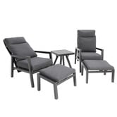 Oakglen Outdoors 2 Seater Tansy Outdoor Lounge Set