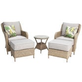 Oakglen Outdoors 2 Seater Daphne Outdoor Lounge Set