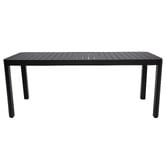 Oakglen Outdoors Rowan  Aluminium Extendable Outdoor Dining Table
