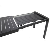 Oakglen Outdoors Rowan  Aluminium Extendable Outdoor Dining Table