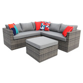 Oakglen Outdoors 5 Seater Camellia Outdoor Lounge Set