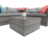 Oakglen Outdoors 5 Seater Camellia Outdoor Lounge Set