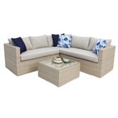 Oakglen Outdoors 5 Seater Camellia Outdoor Lounge Set