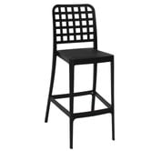 Oakglen Outdoors 4 Seater Rowan Outdoor Bar Table &amp; Lucien Stool Set