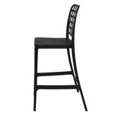 Oakglen Outdoors 4 Seater Rowan Outdoor Bar Table &amp; Lucien Stool Set