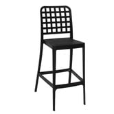 Oakglen Outdoors 6 Seater Rowan Outdoor Bar Table &amp; Lucien Stool Set