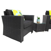 Oakglen Outdoors 2 Seater Indira Outdoor Lounge Set