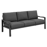 Oakglen Outdoors 5 Seater Cecily Steel Outdoor Lounge Set