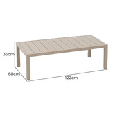 Oakglen Outdoors 5 Seater Cecily Steel Outdoor Lounge Set