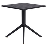 Oakglen Outdoors 4 Seater Lucien Armless Outdoor Bar Table &amp; Chair Set