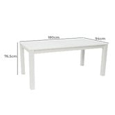 Oakglen Outdoors Elspeth Rectangular Outdoor Dining Table