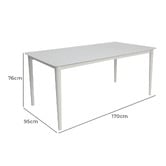 Oakglen Outdoors Romilly Rectangular Dining Table