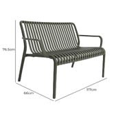 Oakglen Outdoors 4 Seater Sutton Outdoor Lounge Set