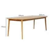 Oakglen Outdoors 8 Seater Lyric Outdoor Dining Table &amp; Chair Set