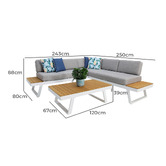 Oakglen Outdoors 5 Seater Remy Outdoor Modular Sofa Set