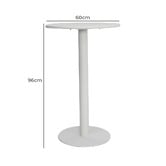 Oakglen Outdoors Eiren Aluminium Outdoor Bar Table
