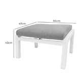 Oakglen Outdoors 2 Seater Tansy Outdoor Lounge Set