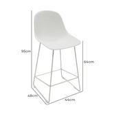 Oakglen Outdoors Basil Outdoor Bar Table &amp; Stool Set