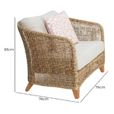 Oakglen Outdoors 5 Seater Nyra Outdoor Sofa Set