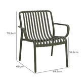 Oakglen Outdoors 2 Seater Sutton Outdoor Bistro Set