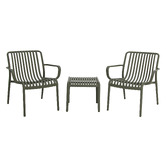 Oakglen Outdoors 2 Seater Sutton Outdoor Bistro Set